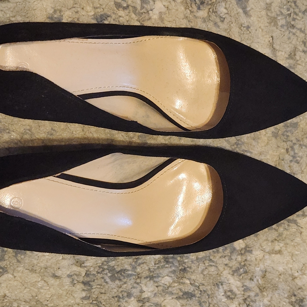 Classic Black Pointed Toe Women's Flats